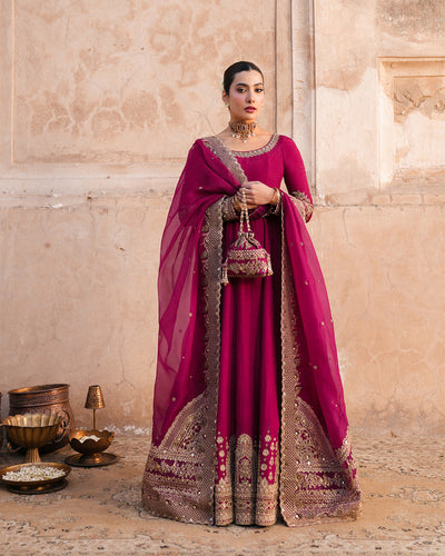 Faiza Saqlain | Zimmal Formals | Cassia -  Faiza Saqlain Ladies Clothes - Original Designer Dress - House of Maryam