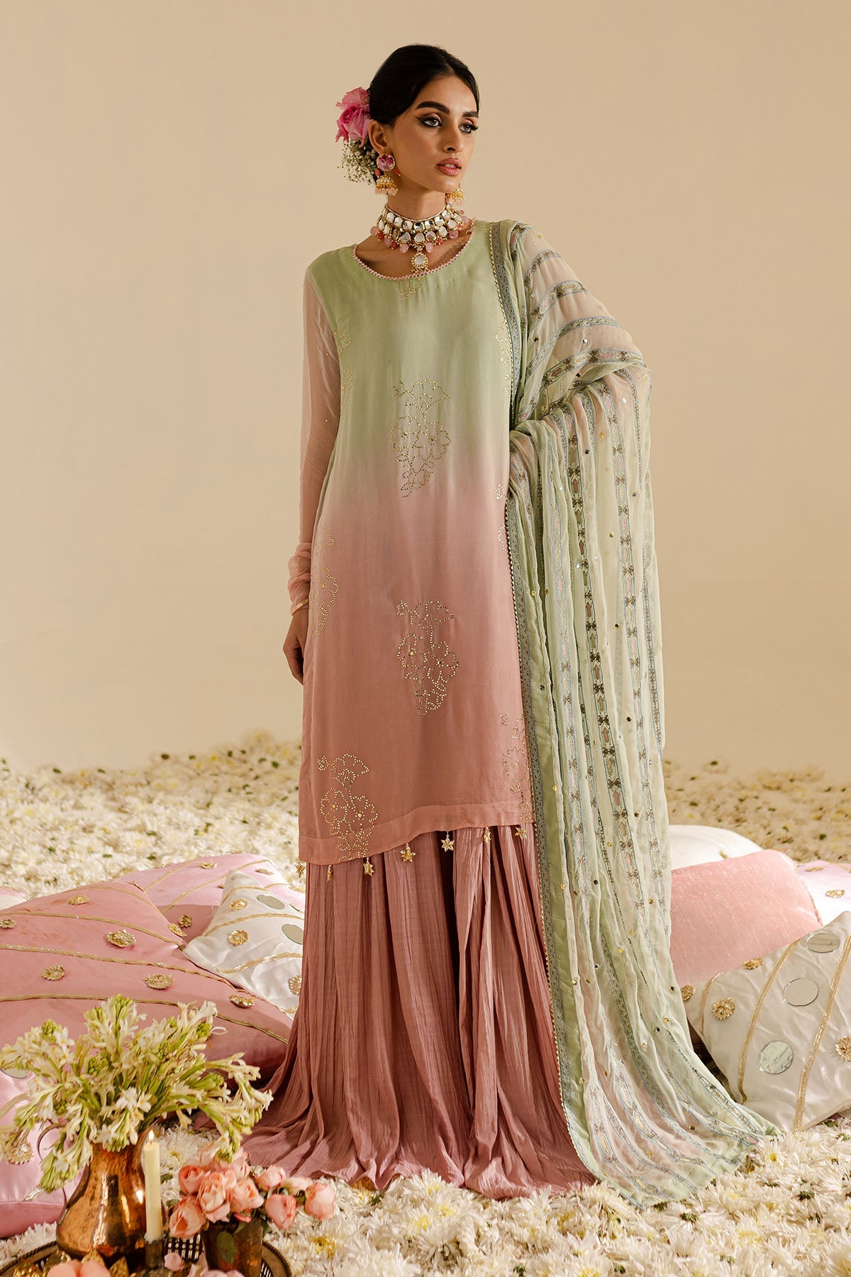 Nureh | Mukeshkari Formals | MK-07 -  Nureh Ladies Clothes - Original Designer Dress - House of Maryam
