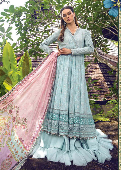 Maria B | Luxury Collection | MSD-01R-B -  Maria B Ladies Clothes - Original Designer Dress - House of Maryam