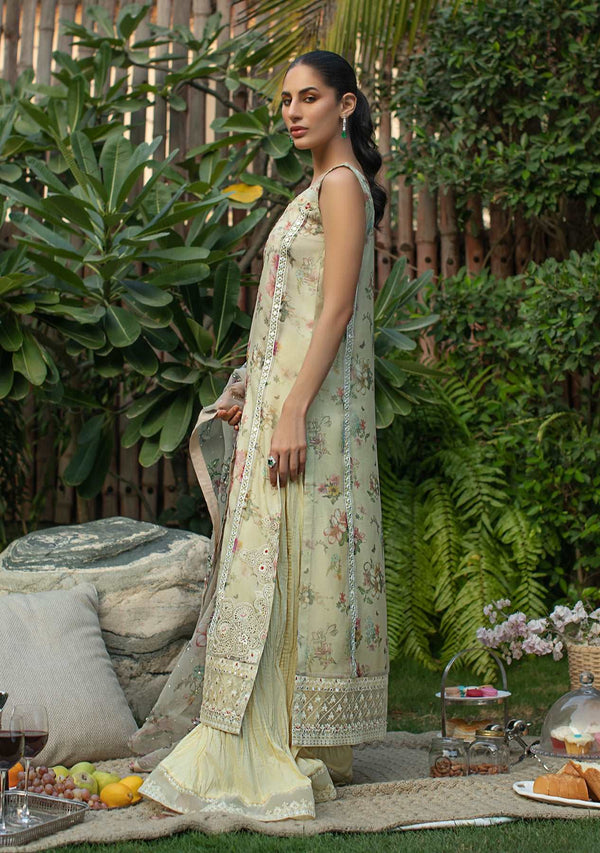 Layla Chatoor | Luxury Pret | Yellow Floral-3