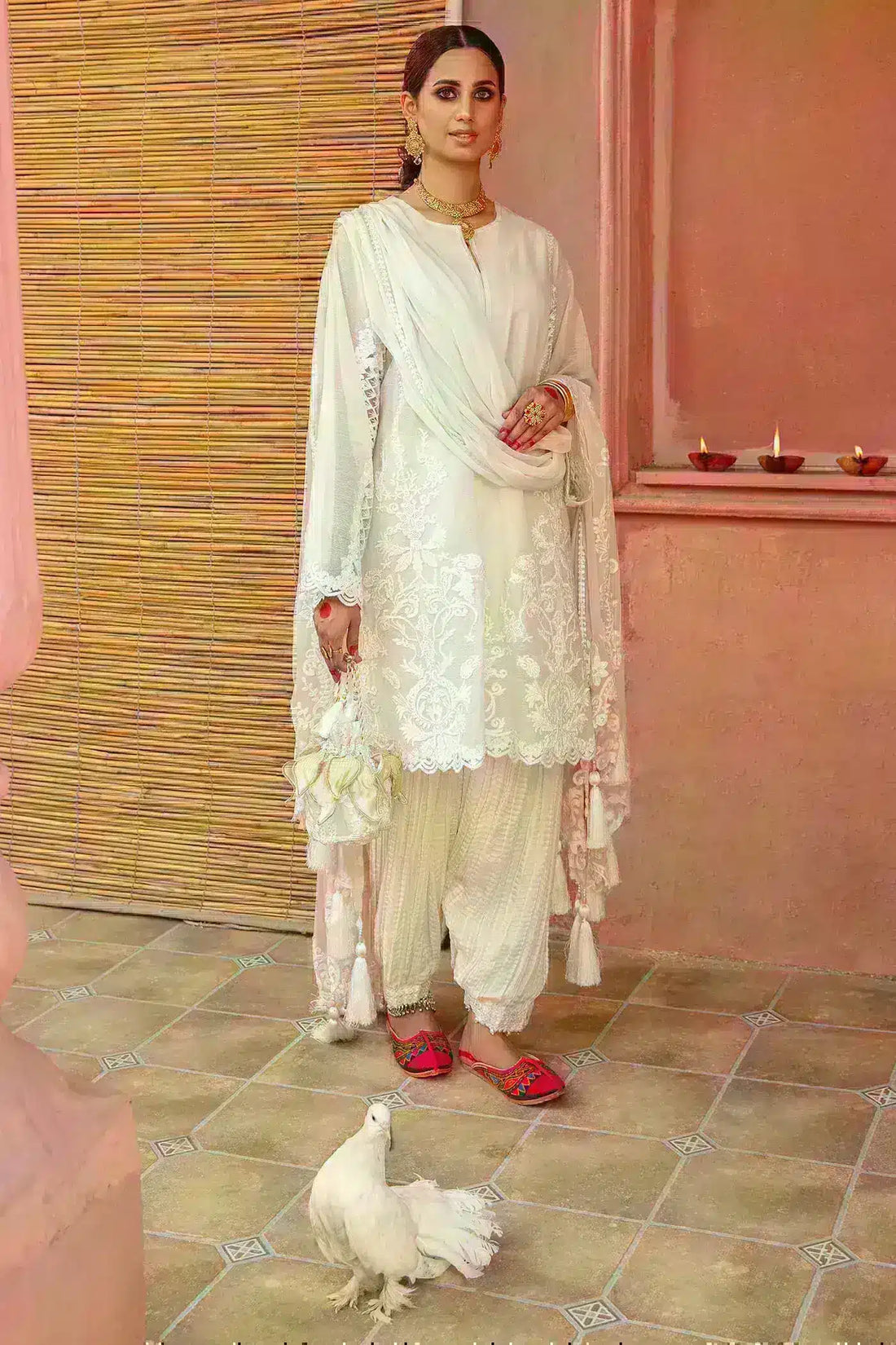 Nilofer Shahid | Nur e Subh Formals | Motiya -  Nilofer Shahid Formal -  House of Maryam