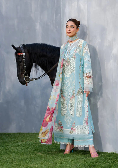 Elaf Premium | Luxury Lawn 25 | ELH-5B ELYA -  Elaf Premium Ladies Clothes - Original Designer Dress - House of Maryam
