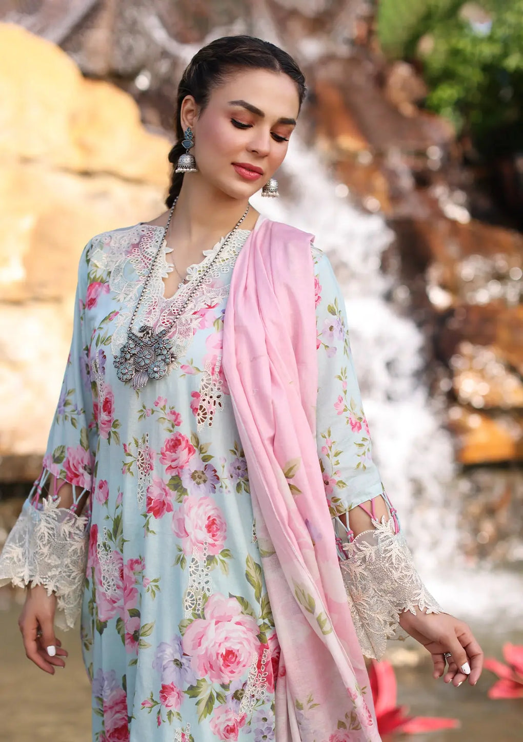 Elaf Premium | Prints Chikankari 24 | 04B GLACIELLA -  Elaf Premium Luxury - Original Designer Dress - House of Maryam