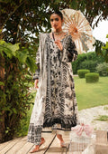 Elaf Premium | Printed Collection 24 | EEP-07B - Black Blossom by Designer Elaf Premium - House of Maryam - Pakistani Designer Ethnic Wear in {{ shop.shopifyCountryName }}