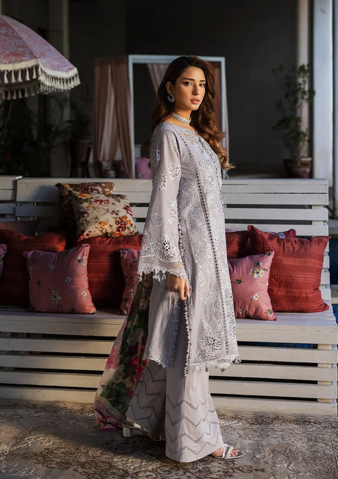 Kahf Premium | Luxury Lawn 25 | KLR-04 Lilia -  Kahf Premium Ladies Clothes - Original Designer Dress - House of Maryam