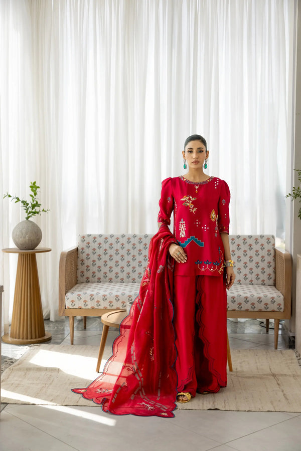 Wahaj M Khan | Sanam Luxe | Cherry Rouge Sanam, image 5