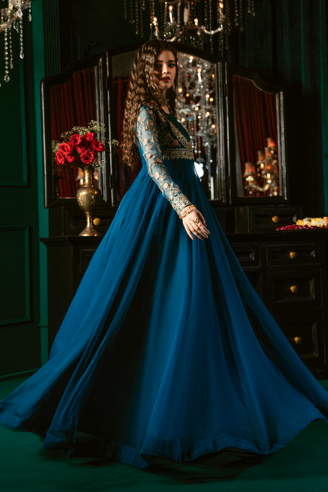 Hania & Umaimaz | Festive Collection | Mona -  Hania & Umaima  - Original Designer Dress - House of Maryam