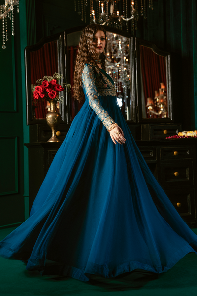 Hania & Umaimaz | Festive Collection | Mona -  Hania & Umaima  - Original Designer Dress - House of Maryam