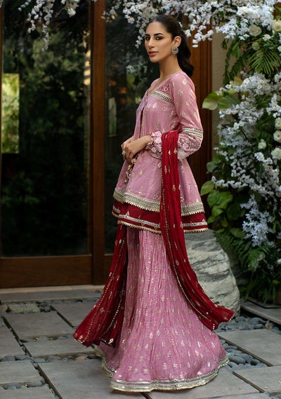 Layla Chatoor | Luxury Pret | Peplum Angrakha Top