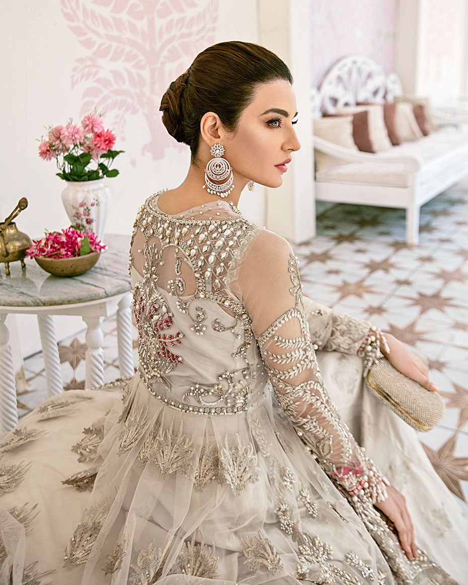 Gulaal | Wedding Formals | Jeune Embroidered Net 3-Piece Suit WS-02 -  Gulaal Bridal - Original Designer Dress - House of Maryam