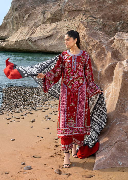 Sadaf Fawad Khan | Lawn 26 | Laal, image 4