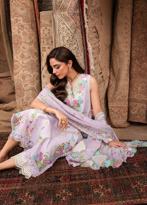 Saira Shakira | Breeze Luxury Lawn | ROSE-6-B, image 4