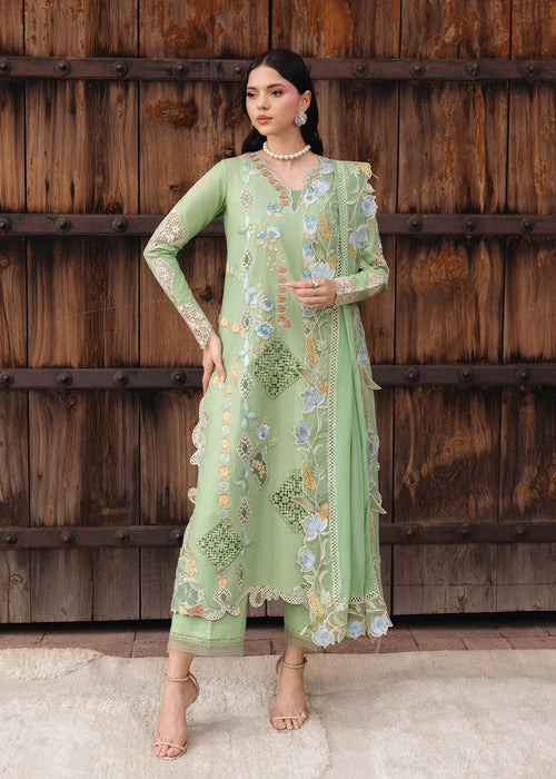 Saira Shakira | Raya Lawn Pret | Celeste Bloom-4