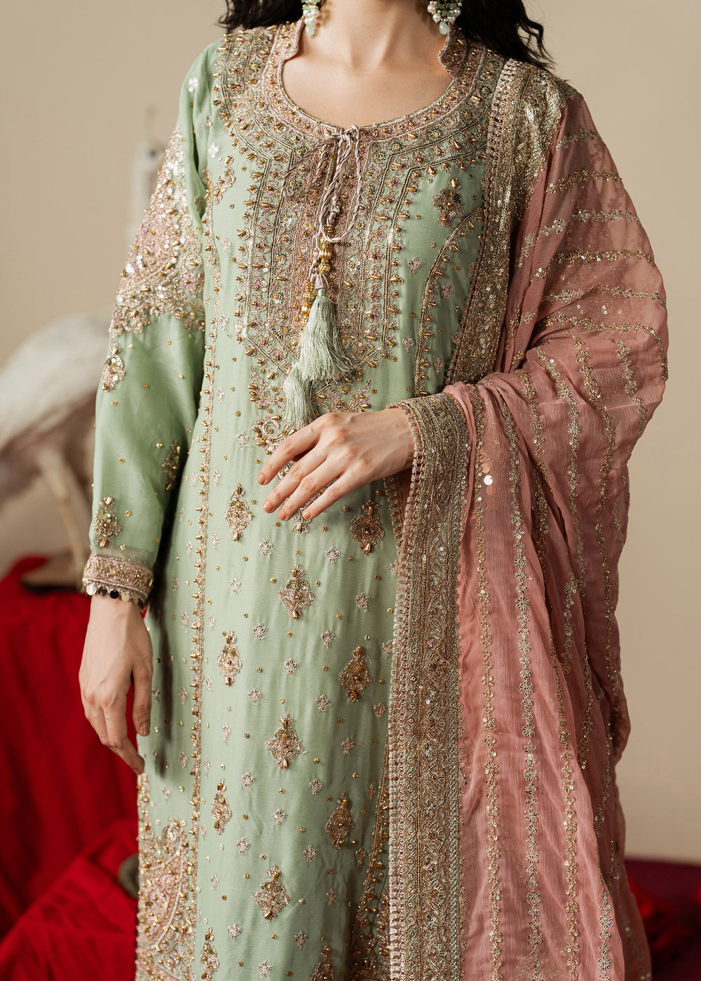 Haseens | Gulal Formals | Mahroza, image 7