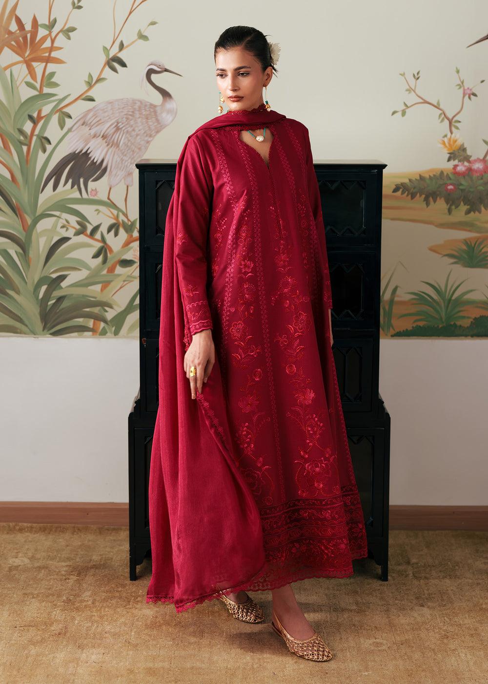 Sadaf Fawad Khan | Eva Luxury Pret 26 | Rose Root-3