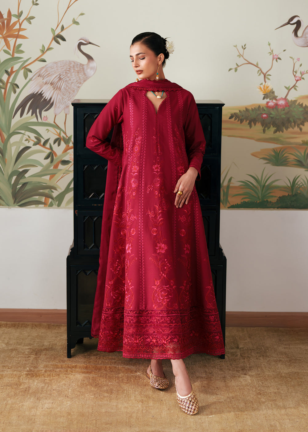 Sadaf Fawad Khan | Eva Luxury Pret 26 | Rose Root, image 6