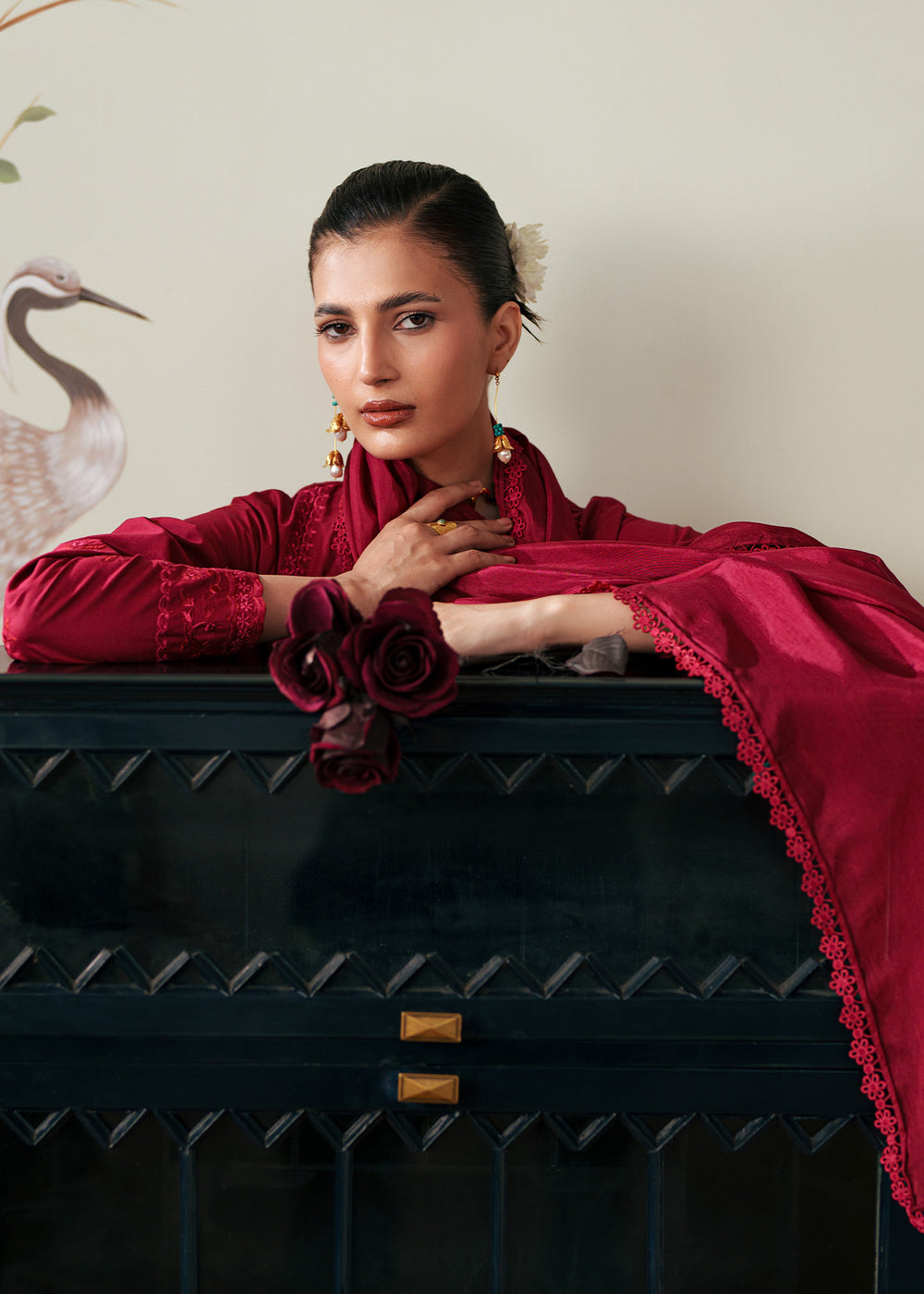 Sadaf Fawad Khan | Eva Luxury Pret 26 | Rose Root, image 11