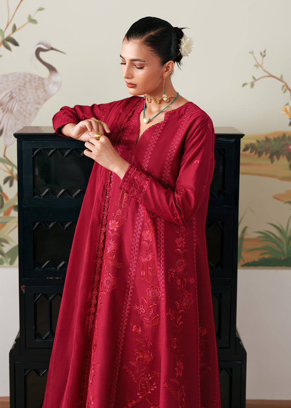 Sadaf Fawad Khan | Eva Luxury Pret 26 | Rose Root-8