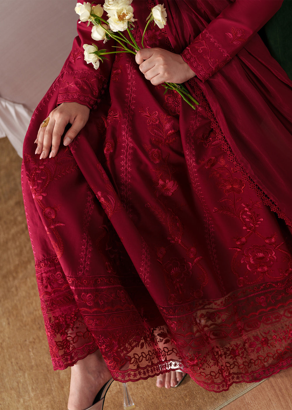 Sadaf Fawad Khan | Eva Luxury Pret 26 | Rose Root-10