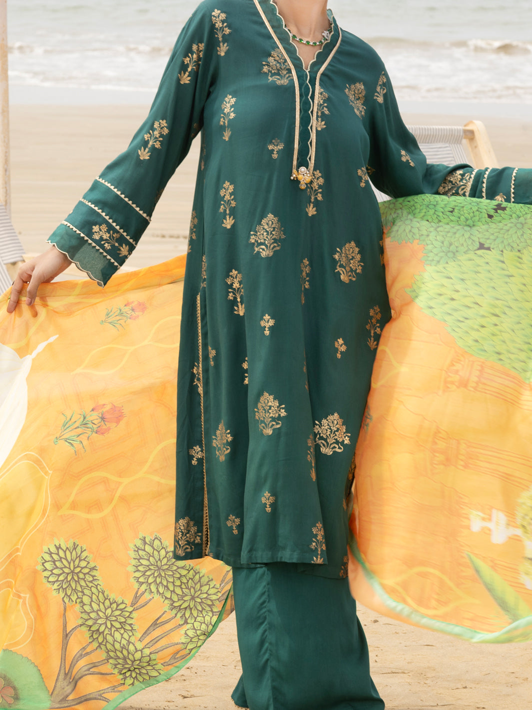 Almirah | Traditional Tale | ALP-3PS-2043 -  Almirah Ladies Clothes - Original Designer Dress - House of Maryam