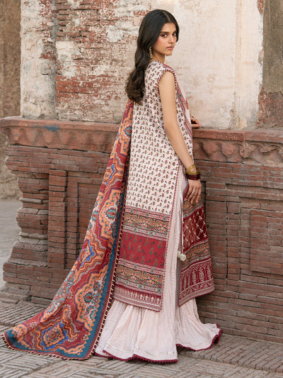 Bin Ilyas | Naqsh Naaz Luxury Lawn 25 | 2083 - A -  BIN Ladies Clothes - Original Designer Dress - House of Maryam