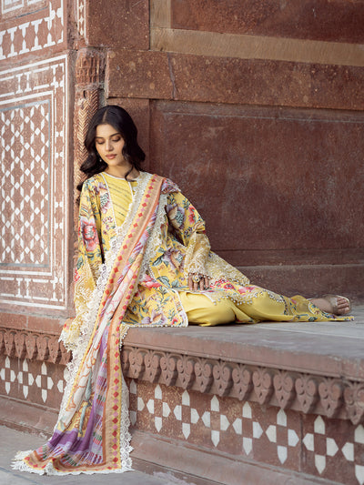 Bin Ilyas | Naqsh Naaz Luxury Lawn 25 | 2085 - A -  Bin Ilyas Ladies Clothes - Original Designer Dress - House of Maryam