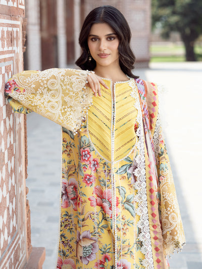 Bin Ilyas | Naqsh Naaz Luxury Lawn 25 | 2085 - A -  Bin Ilyas Ladies Clothes - Original Designer Dress - House of Maryam