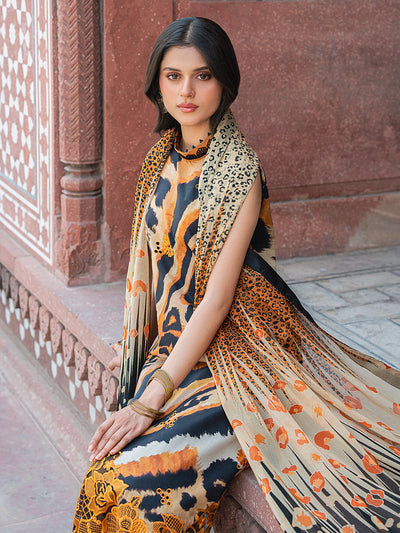 Bin Ilyas | Naqsh Naaz Luxury Lawn 25 | 2086 - B -  Bin Ilyas Ladies Clothes - Original Designer Dress - House of Maryam