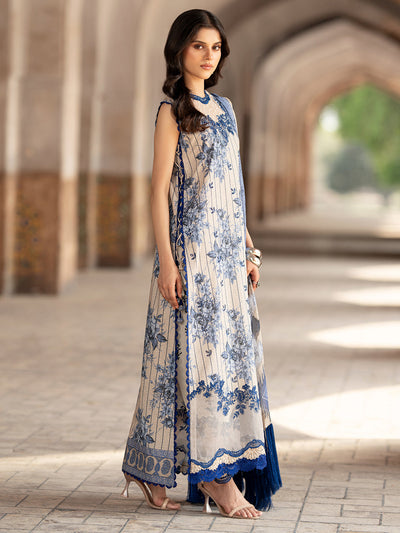 Bin Ilyas | Naqsh Naaz Luxury Lawn 25 | 2087 - A -  Bin Ilyas Ladies Clothes - Original Designer Dress - House of Maryam