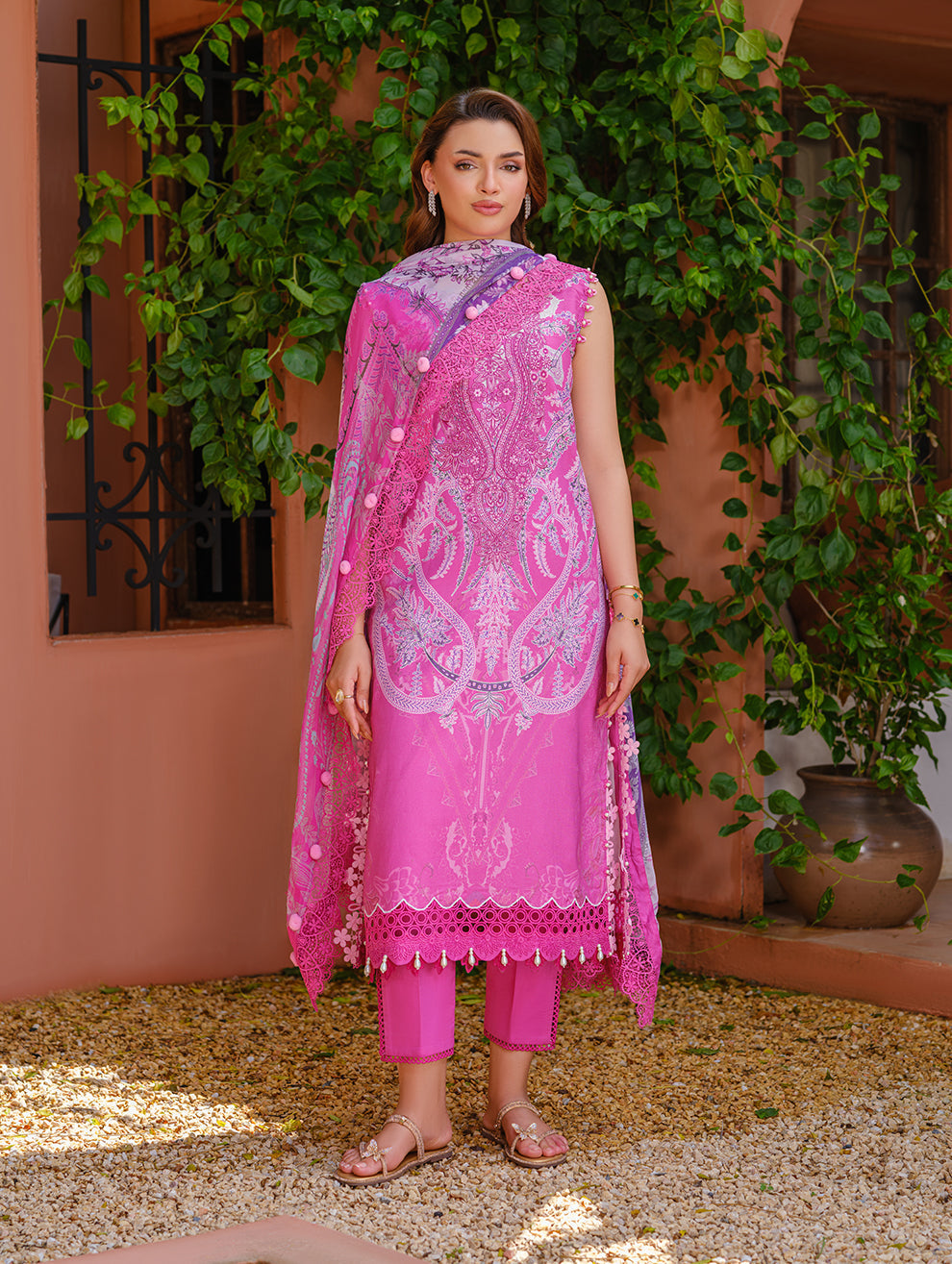 Jade | Cambric 25 | URBANE EMBROIDERED CAMBRIC 25 PK