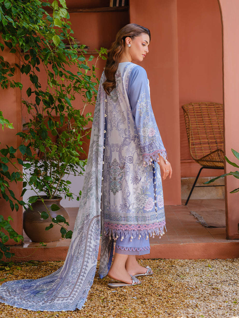 Jade | Cambric 25 | URBANE EMBROIDERED CAMBRIC 25 LB-2