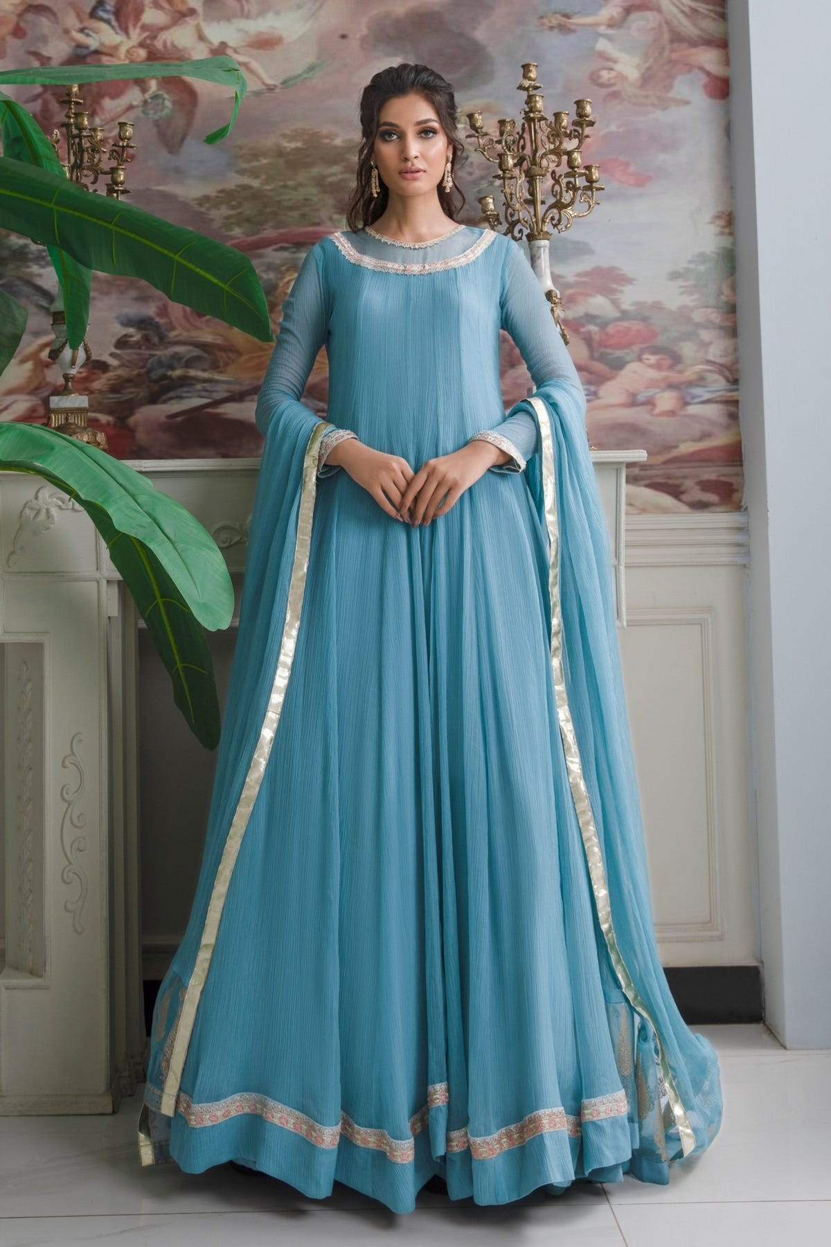 Hania & Umaimaz | Festive Collection | Feroza -  Hania & Umaima  - Original Designer Dress - House of Maryam