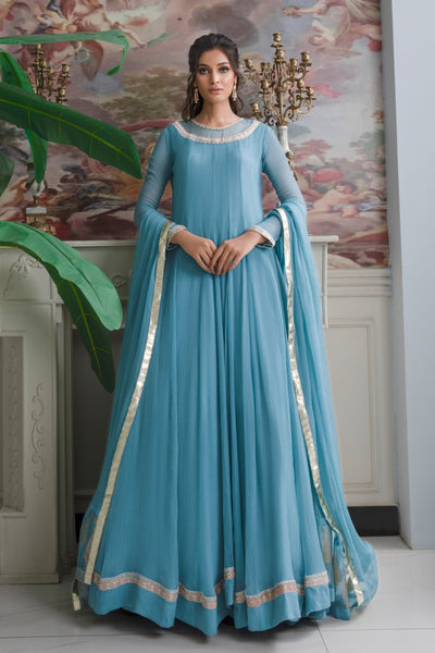 Hania & Umaimaz | Festive Collection | Feroza -  Hania & Umaima  - Original Designer Dress - House of Maryam