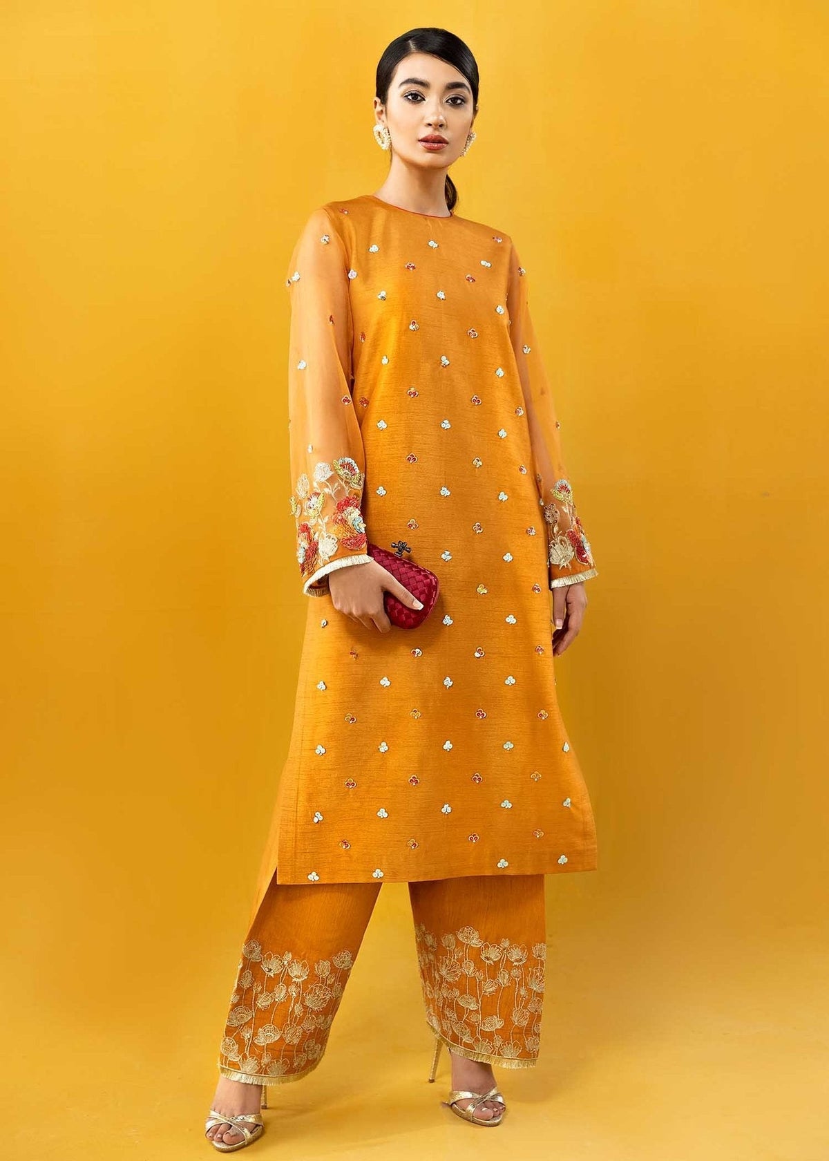 Hana | Vibrant Beyond | Floral Fantasy-VB-1002 -  Hana Ladies Clothes - Original Designer Dress - House of Maryam