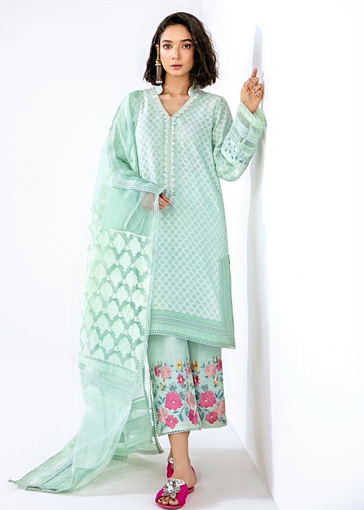 Saira Shakira | Luxury Pret | Garnet -  Saira Shakira Ladies Clothes - Original Designer Dress - House of Maryam