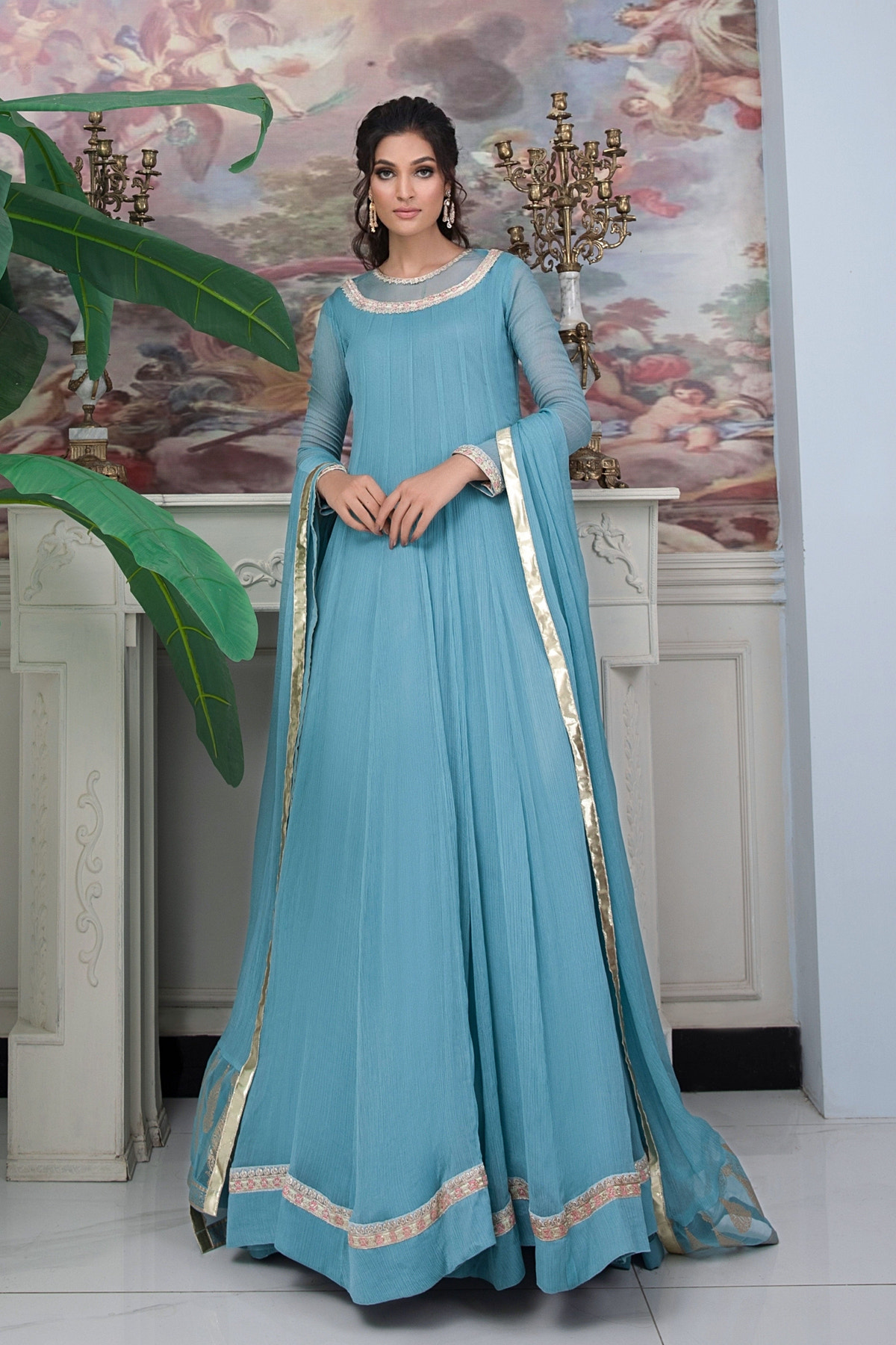 Hania & Umaimaz | Festive Collection | Feroza -  Hania & Umaima  - Original Designer Dress - House of Maryam