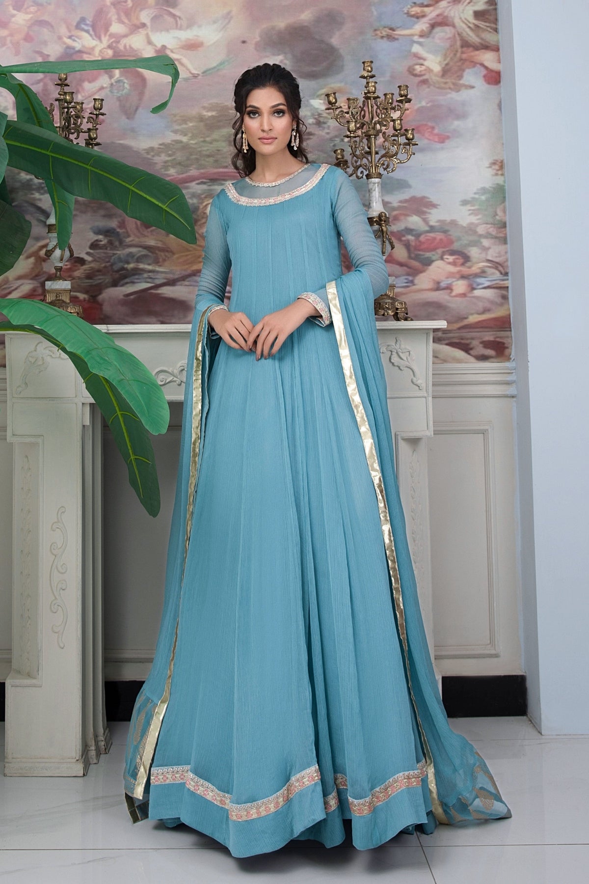 Hania & Umaimaz | Festive Collection | Feroza -  Hania & Umaima  - Original Designer Dress - House of Maryam