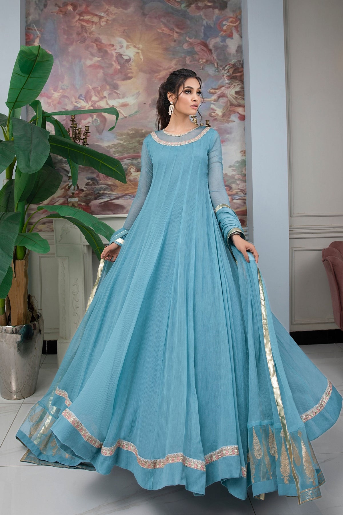 Hania & Umaimaz | Festive Collection | Feroza -  Hania & Umaima  - Original Designer Dress - House of Maryam