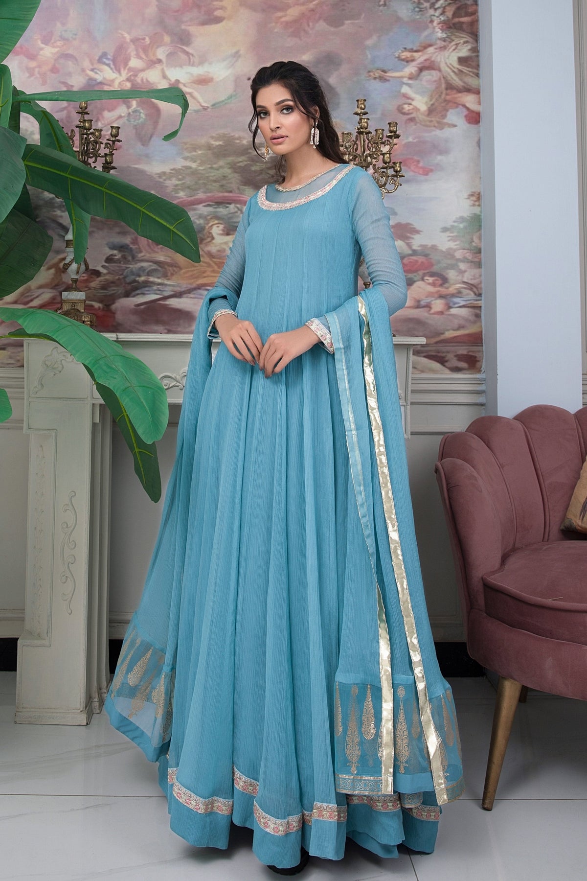 Hania & Umaimaz | Festive Collection | Feroza -  Hania & Umaima  - Original Designer Dress - House of Maryam