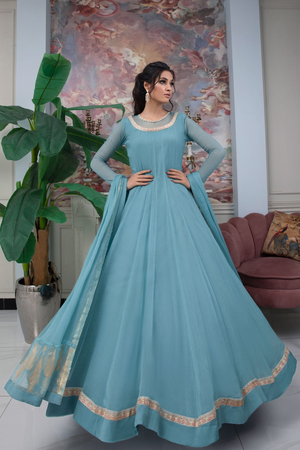 Hania & Umaimaz | Festive Collection | Feroza -  Hania & Umaima  - Original Designer Dress - House of Maryam