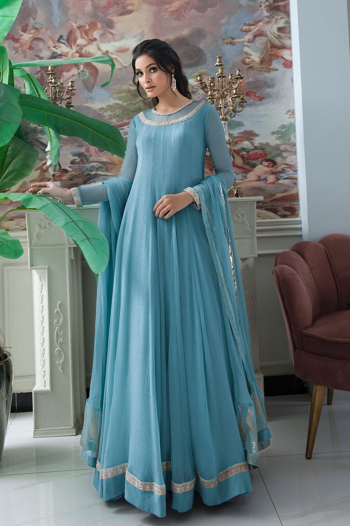 Hania & Umaimaz | Festive Collection | Feroza -  Hania & Umaima  - Original Designer Dress - House of Maryam