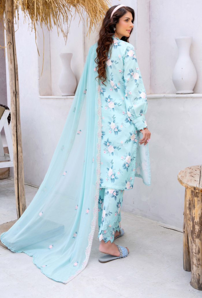 Humdum | Gardenia Lawn 24 | PLG 3 - D04 by Designer HumDum - House of Maryam - Pakistani Designer Ethnic Wear in {{ shop.shopifyCountryName }}