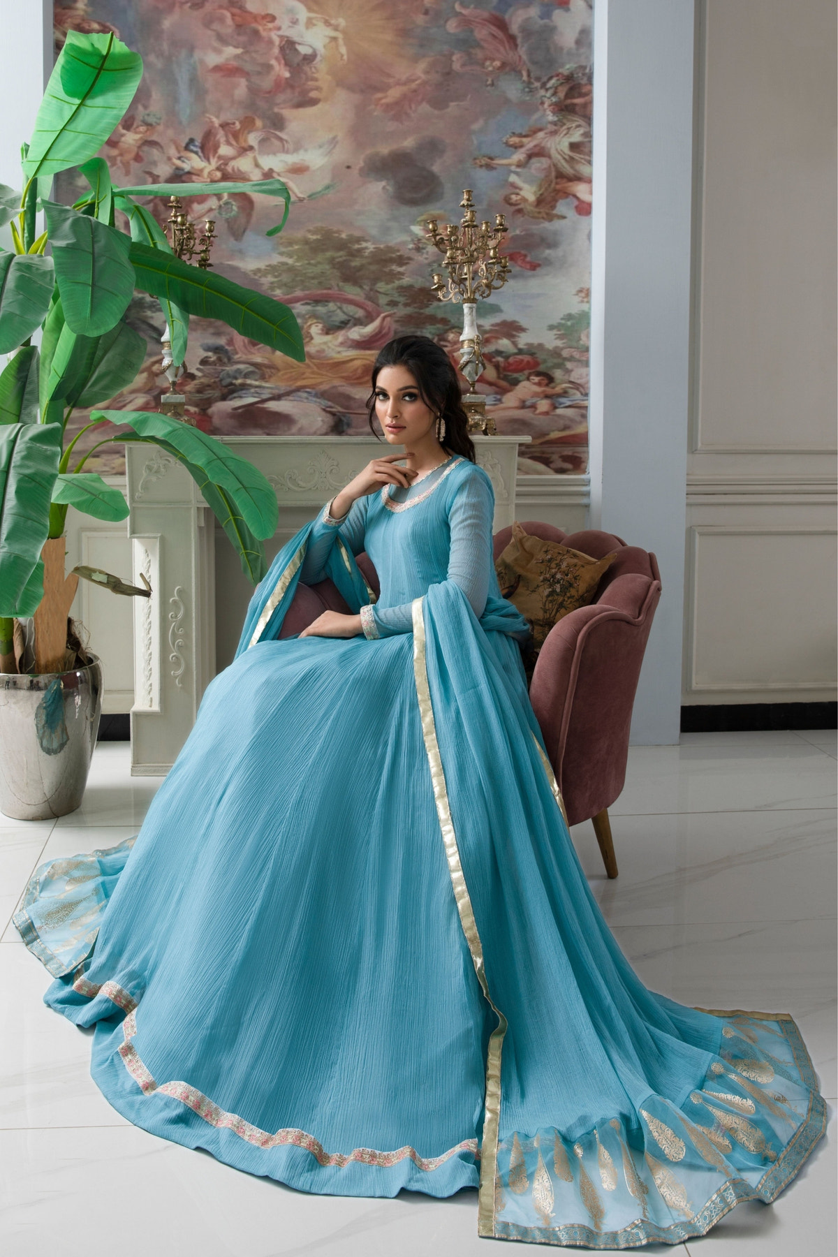 Hania & Umaimaz | Festive Collection | Feroza -  Hania & Umaima  - Original Designer Dress - House of Maryam