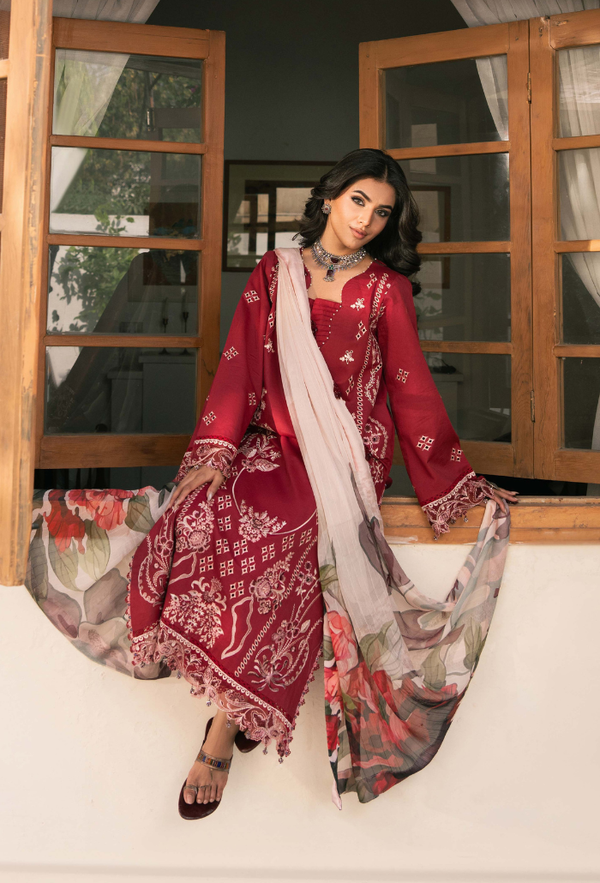 Humdum | Mehrmaa Lawn | D04 Kayseri-2