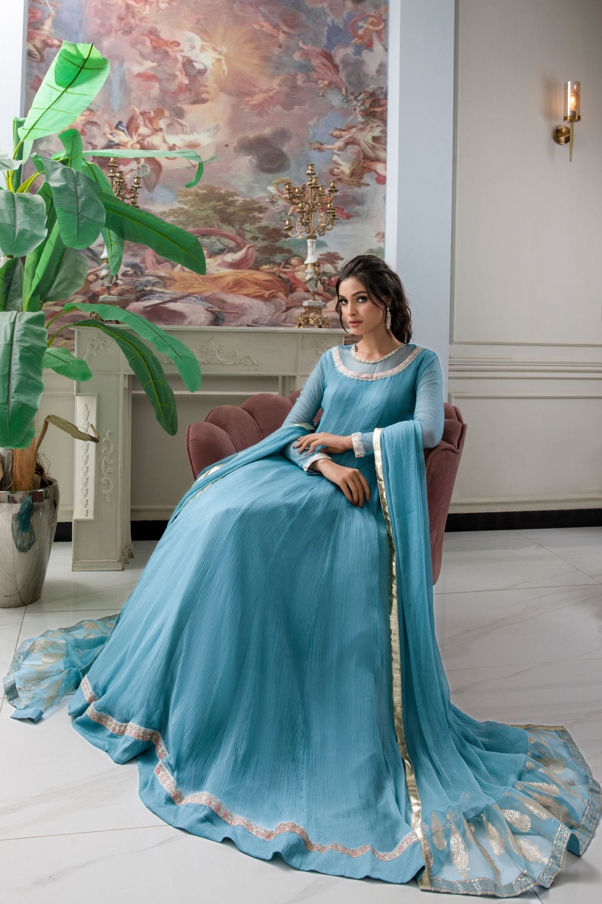 Hania & Umaimaz | Festive Collection | Feroza -  Hania & Umaima  - Original Designer Dress - House of Maryam