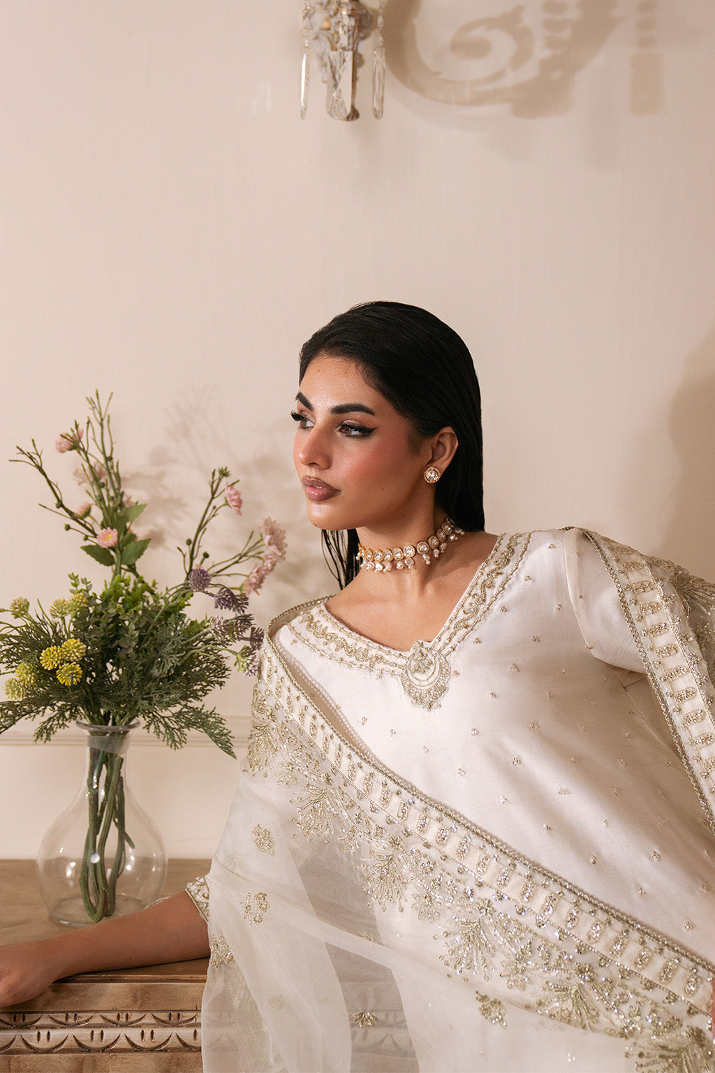 Neeshay | Luxe Pret | Ivoria -  Neeshay Ladies Clothes - Original Designer Dress - House of Maryam