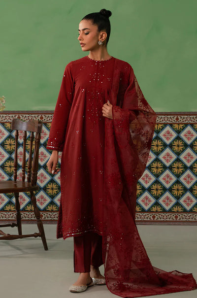 Cross Stitch | Mahiri Embroidered Collection | ROSE FLORINE -  Cross Stitch Luxury - Original Designer Dress - House of Maryam