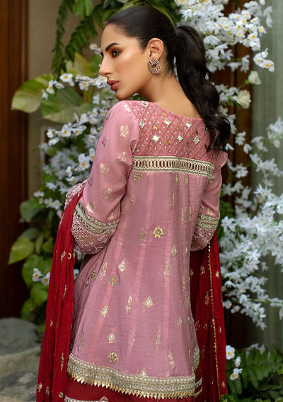 Layla Chatoor | Luxury Pret | Peplum Angrakha Top