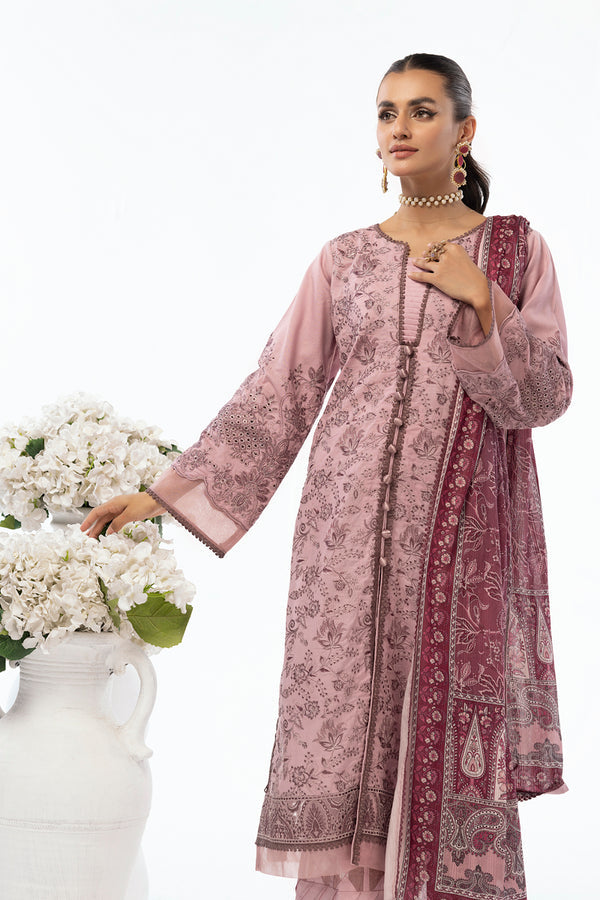 House of Nawab | Lawn Collection 24 | HALEEFA by Designer House of Nawab - House of Maryam - Pakistani Designer Ethnic Wear in {{ shop.shopifyCountryName }}