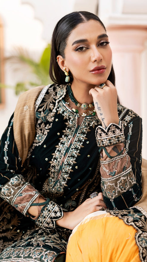 Zebtan | Andaz e Makhmal | ZAM-05 -  Zebtan Ladies Clothes - Original Designer Dress - House of Maryam